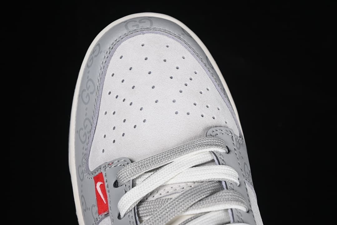 Nike SB Dunk Low Gray Patterned Sneakers DM6868-013