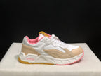 Off-White Low-Top Casual Sneakers White Beige Pink