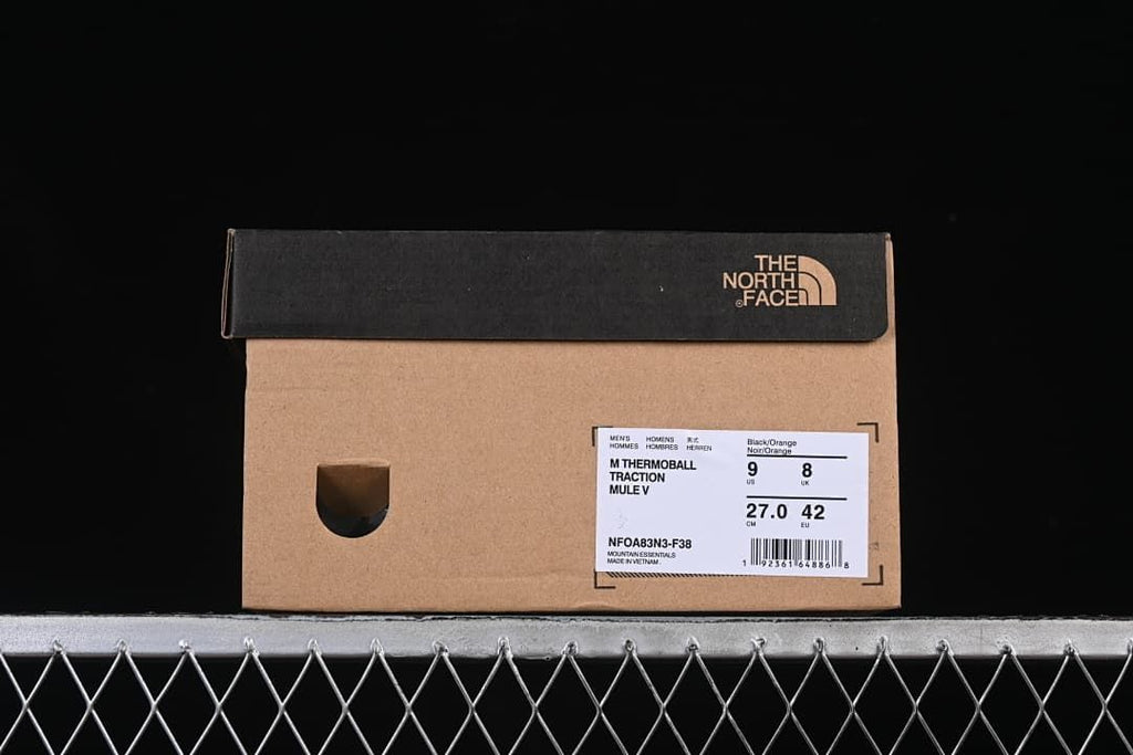 The North Face Altamesa 5 Black Orange Trail Shoe NF0A83N3-F38