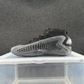 Carbon Gray High-Top Sneakers