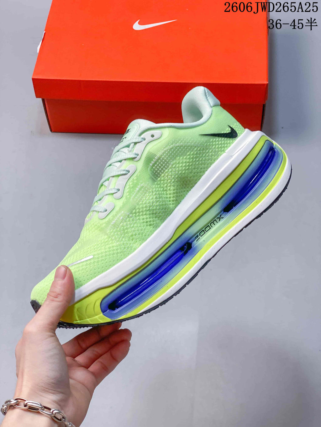 Nike Vomero Premium Running Shoes, Lime Green