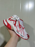 ASICS 9060 Mesh Sneakers White and Red