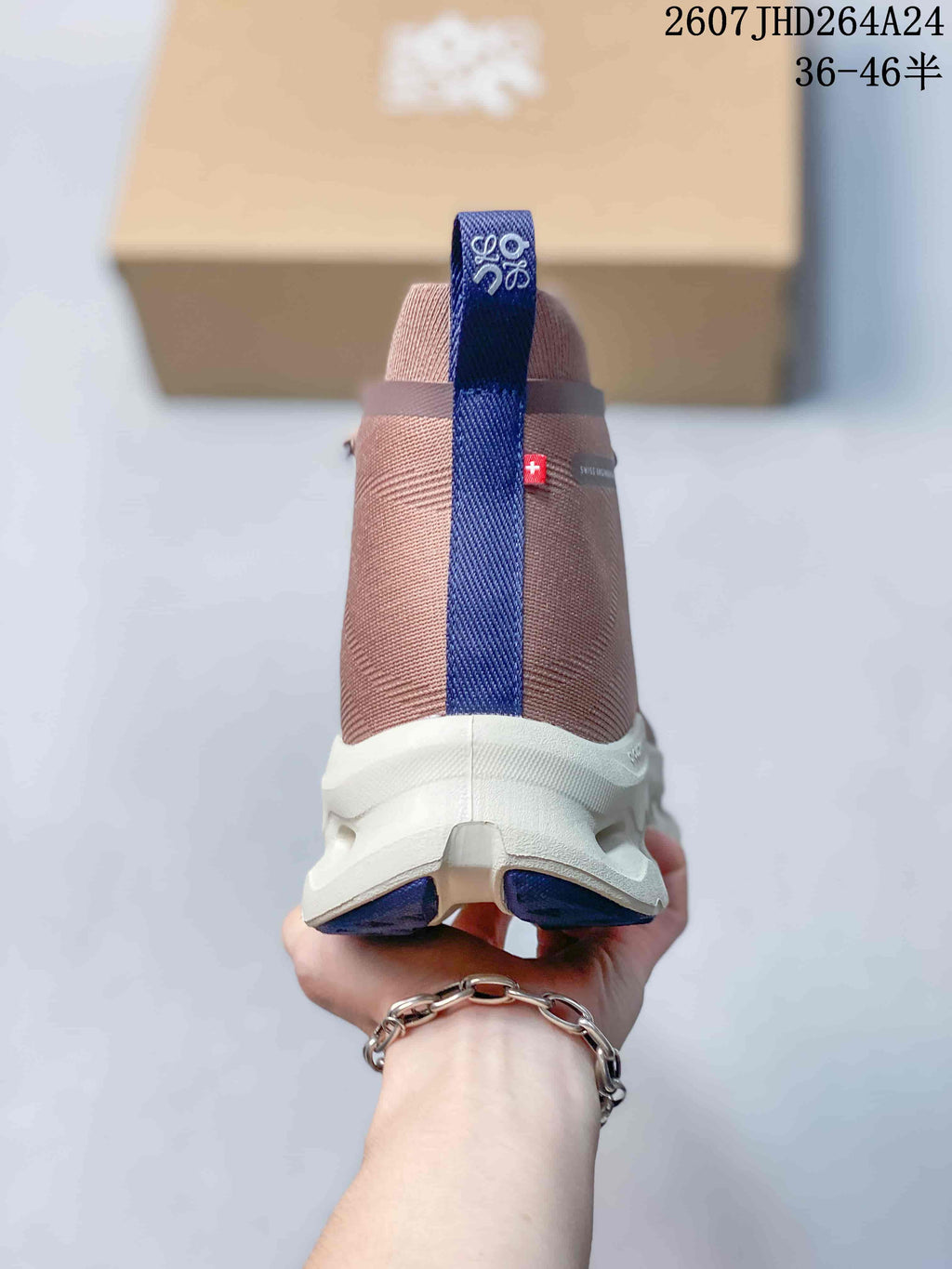 Loewe x On Cloudtilt High Pink Blue Sneakers 2607JHD264A24