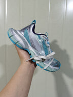 4095 Mesh Sneakers in Light Blue, White and Purple