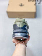 Descente SHIELD Mantrix Low-Top Running Shoes Olive Black