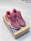 ASICS Court FF 3 Novak Low-Top Tennis Shoes Burgundy