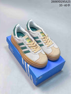 Adidas Gazelle Bold W Sneakers White Green Gum Sole 2606ND295A25