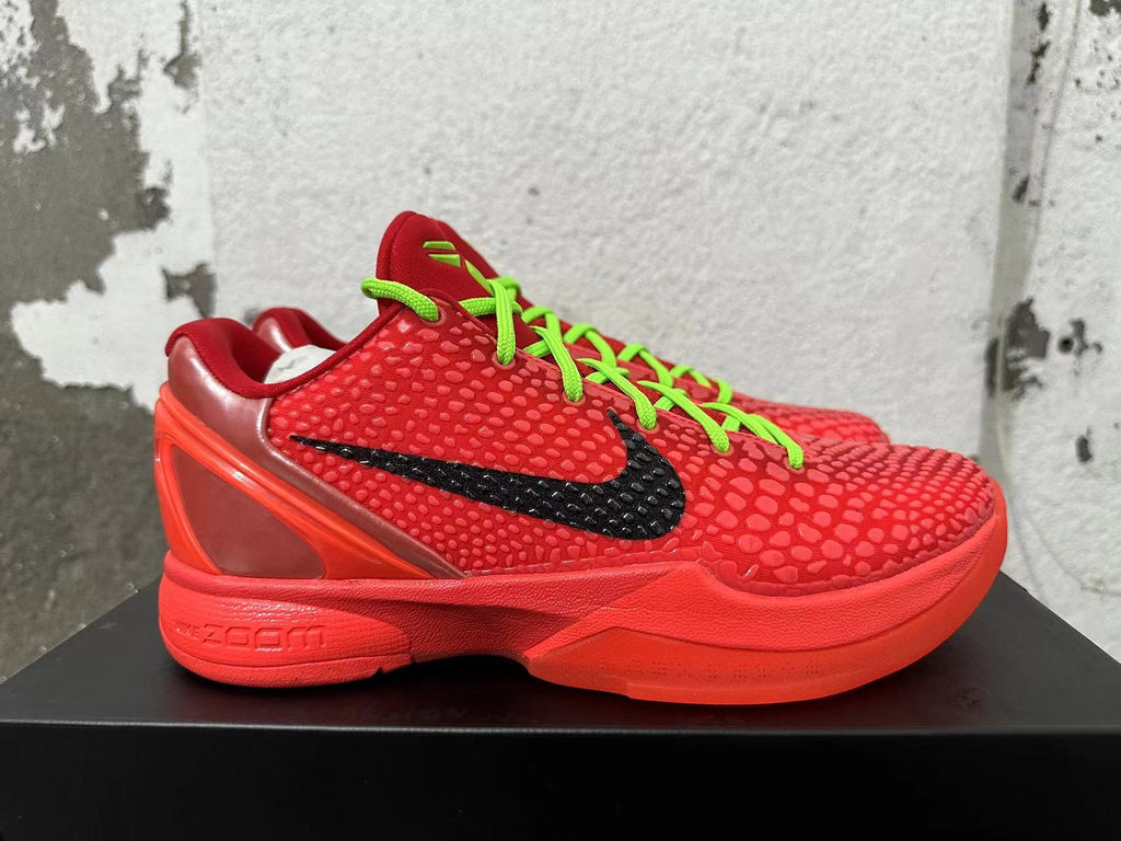 Nike Kobe 6 Protro Sneakers Red Green
