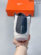 Nike Inflict 4 Wrestling Shoes in Navy and White