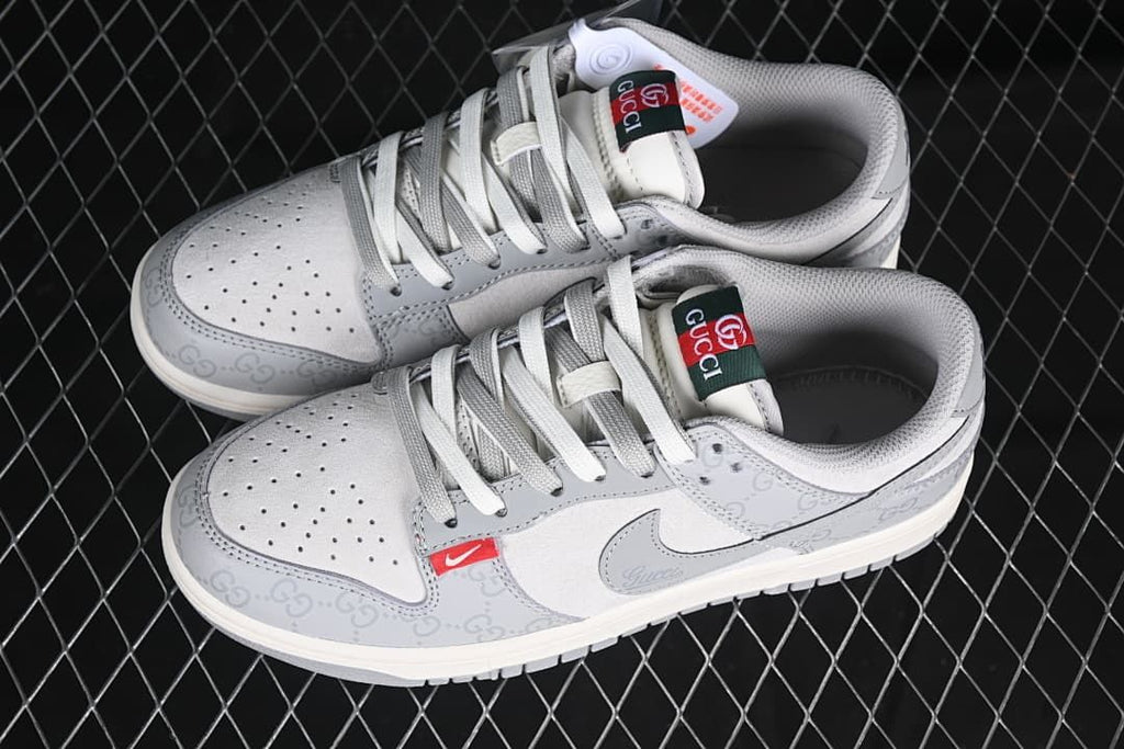 Nike SB Dunk Low Gray Patterned Sneakers DM6868-013