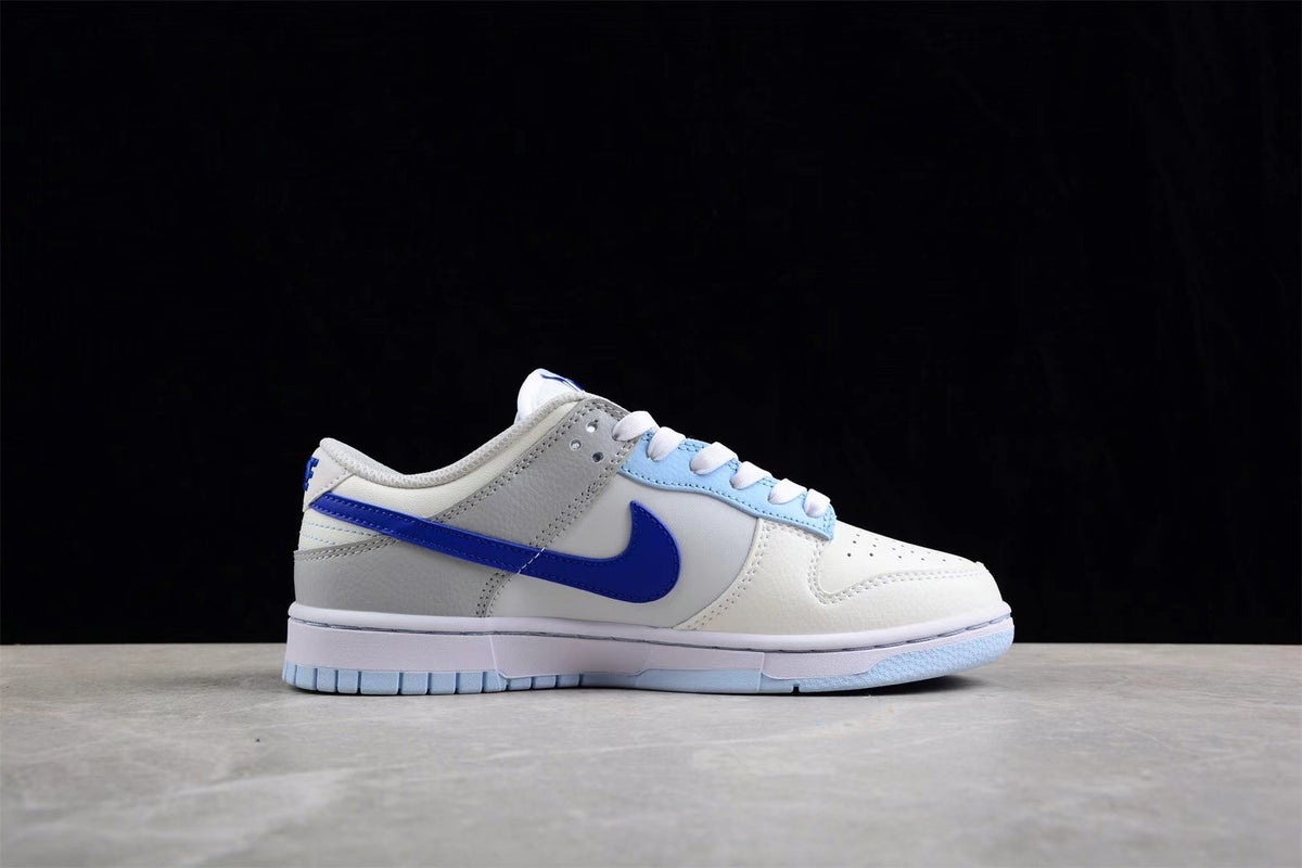 Nike SB FB1843-141 Low-Top Sneakers White Blue