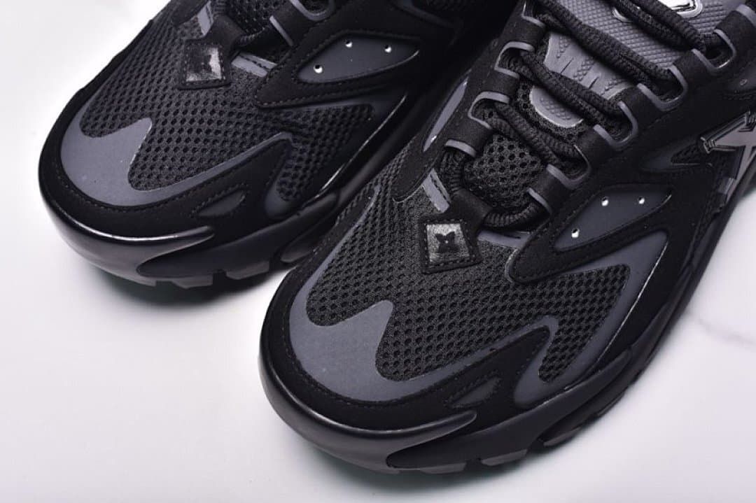 Louis Vuitton LV Millenium Black Chunky Sneakers