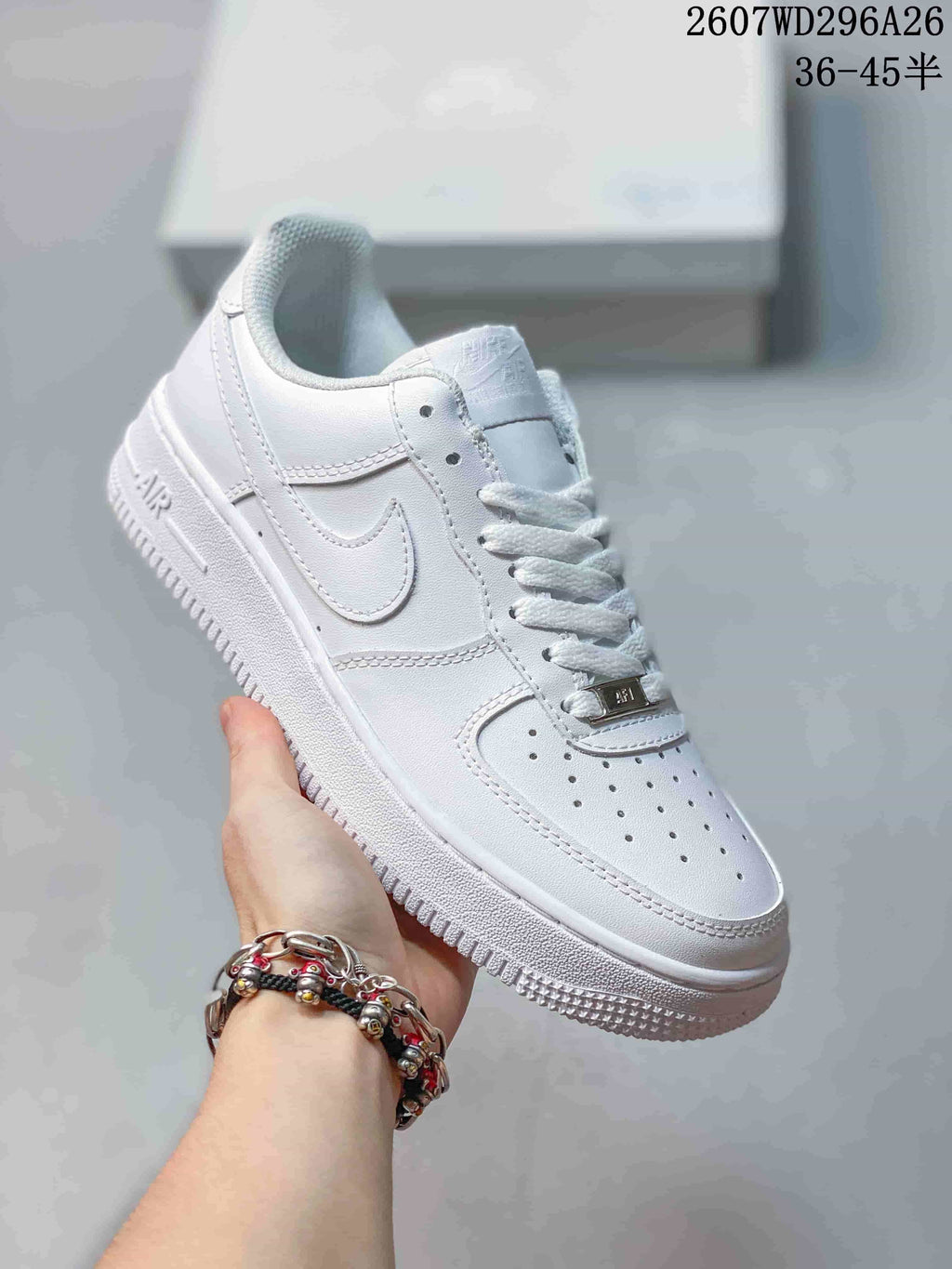 Nike Air Force 1 Low White Sneakers 722260UPW