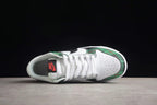 Nike SB Dunk Low Plaid Sneakers Red Green DV0827-100