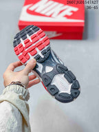 Nike Air Max Moto 2K Sneakers White Silver Red