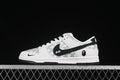 Nike SB Dunk Low Star Print Sneakers White Black