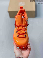 On LOEWE Series Orange Low-Top Sneakers JYD386A26