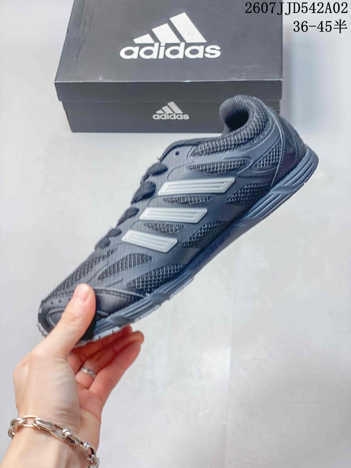 Adidas Adizero PR Sneakers in Charcoal Gray JD542A02