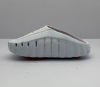 Nike White Slides with Perforated Upper