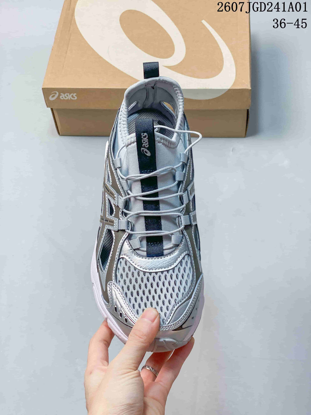 ASICS GT-2160 Breeze Silver Outdoor Sneakers 07JGD241A01