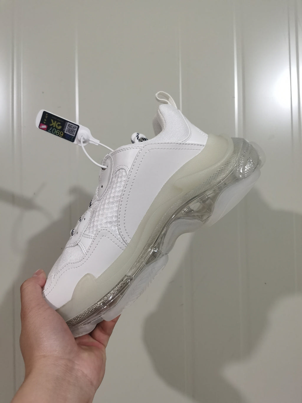 Balenciaga Triple S Clear Sole Sneakers White 6312