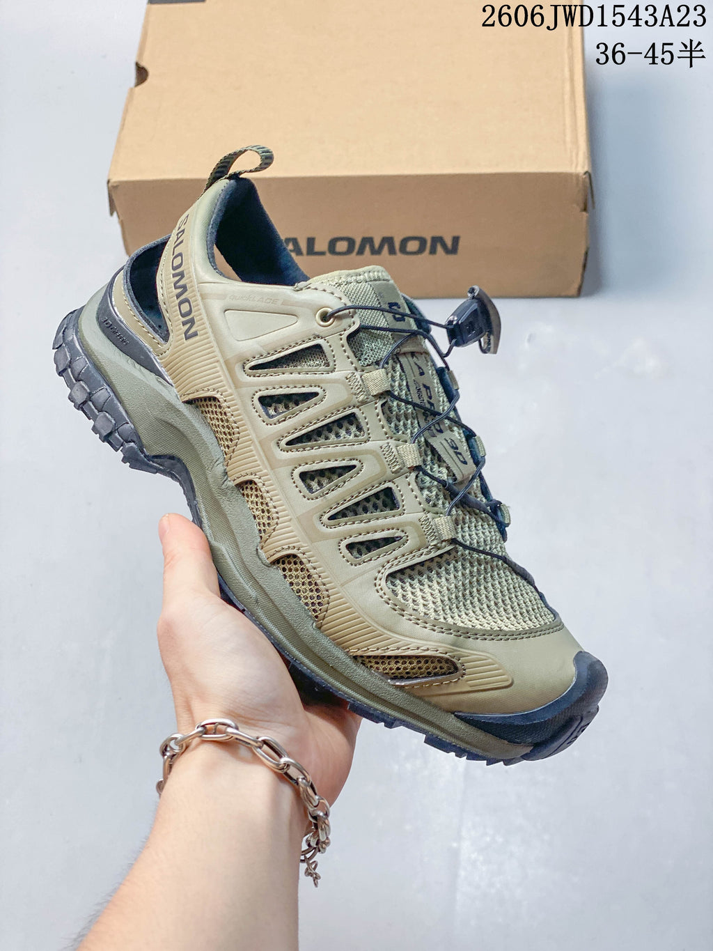 Salomon XA Pro 3D Amphib Trail Shoes, Olive