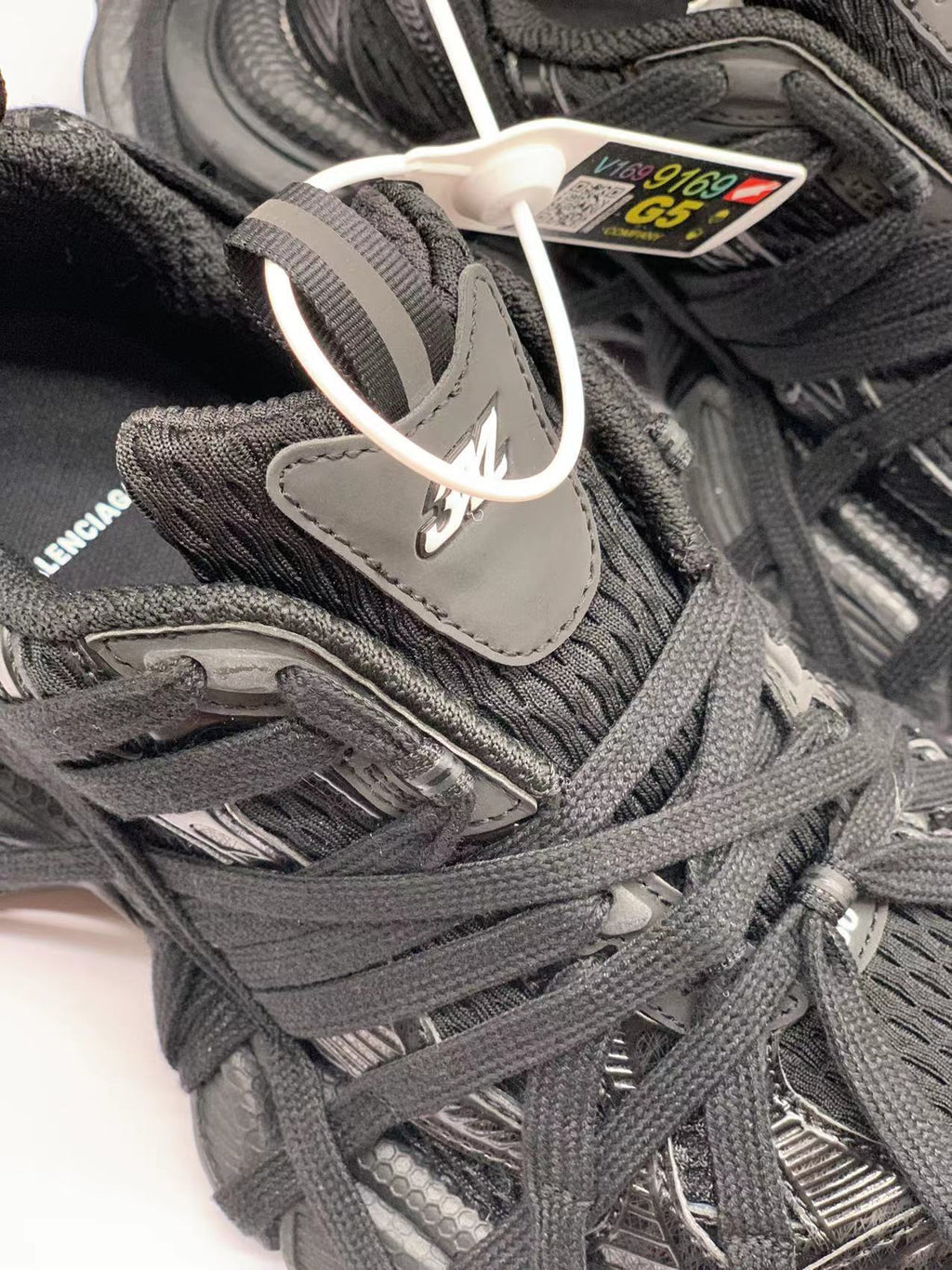 Balenciaga 3XL Black Spider Sneakers