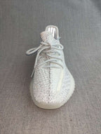 Yeezy Boost 350 V2 Reflective Sneakers in Cream White