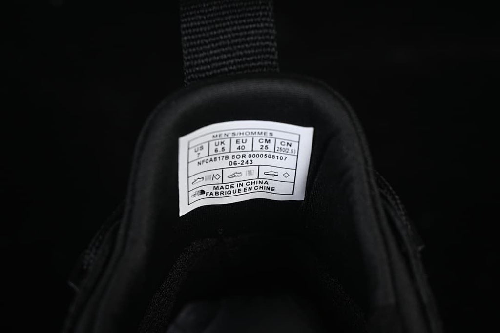 The North Face Glenclyffe Low Black Hiking Shoes NFA817B8OR-080