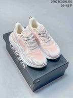 adidas AlphaBounce Beyond Running Sneakers in White and Pink