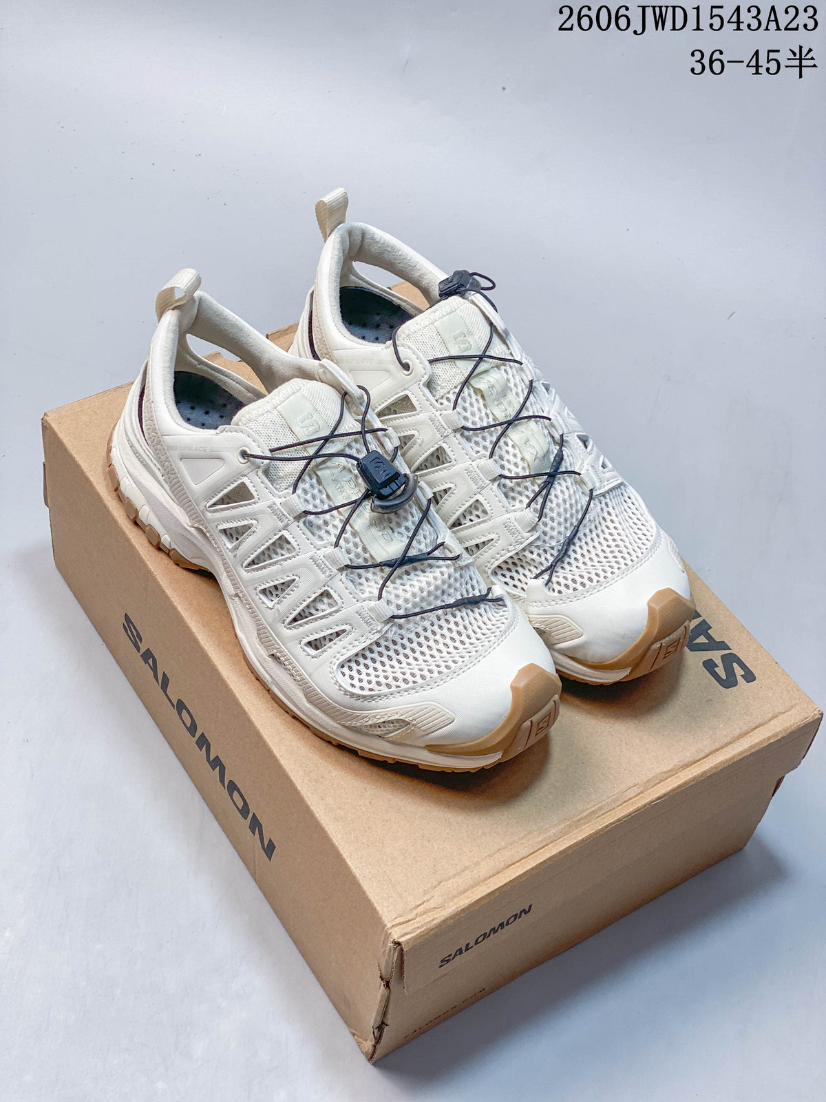 Salomon XA Pro 3D Amphib Trail Sneakers, Ivory