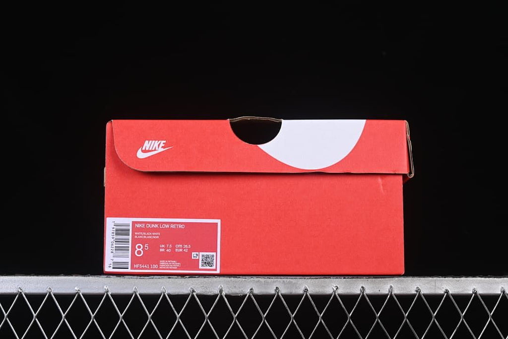 Nike Dunk Low Retro Black and White HF5441-100