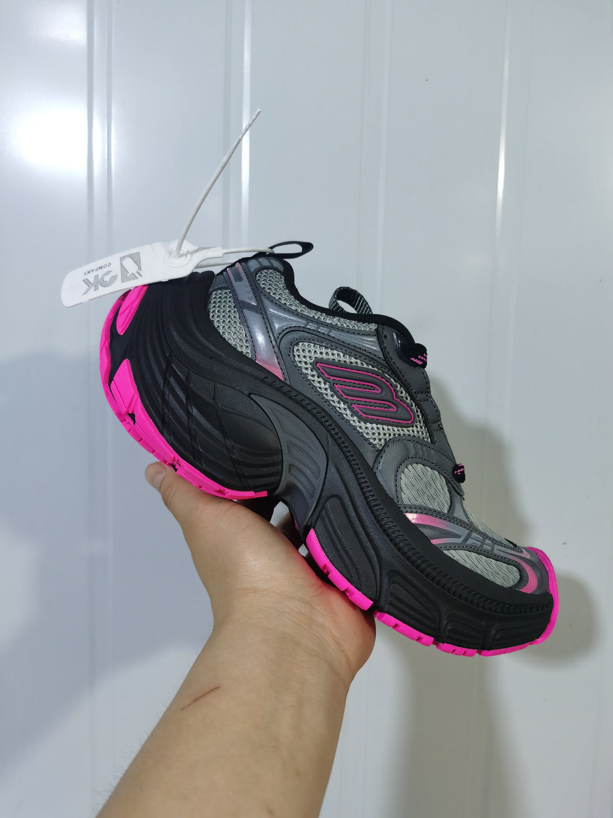 Skechers 6015 Sneakers Grey and Pink