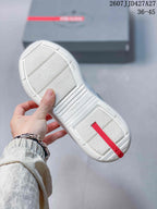 Prada America's Cup White Low-Top Sneakers 2607JJD427A27