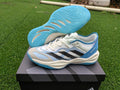 Adidas Adizero White and Blue Court Shoes