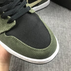 Air Jordan 1 Mid Sneakers Olive Green BQ6472-030