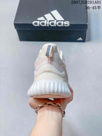 adidas AlphaBounce Beyond Running Sneakers in White and Pink