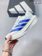 adidas Adizero Evo SL 2 Running Sneakers White Blue Black