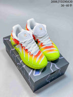 Nike Ja 3 Basketball Shoes Neon Yellow Orange White