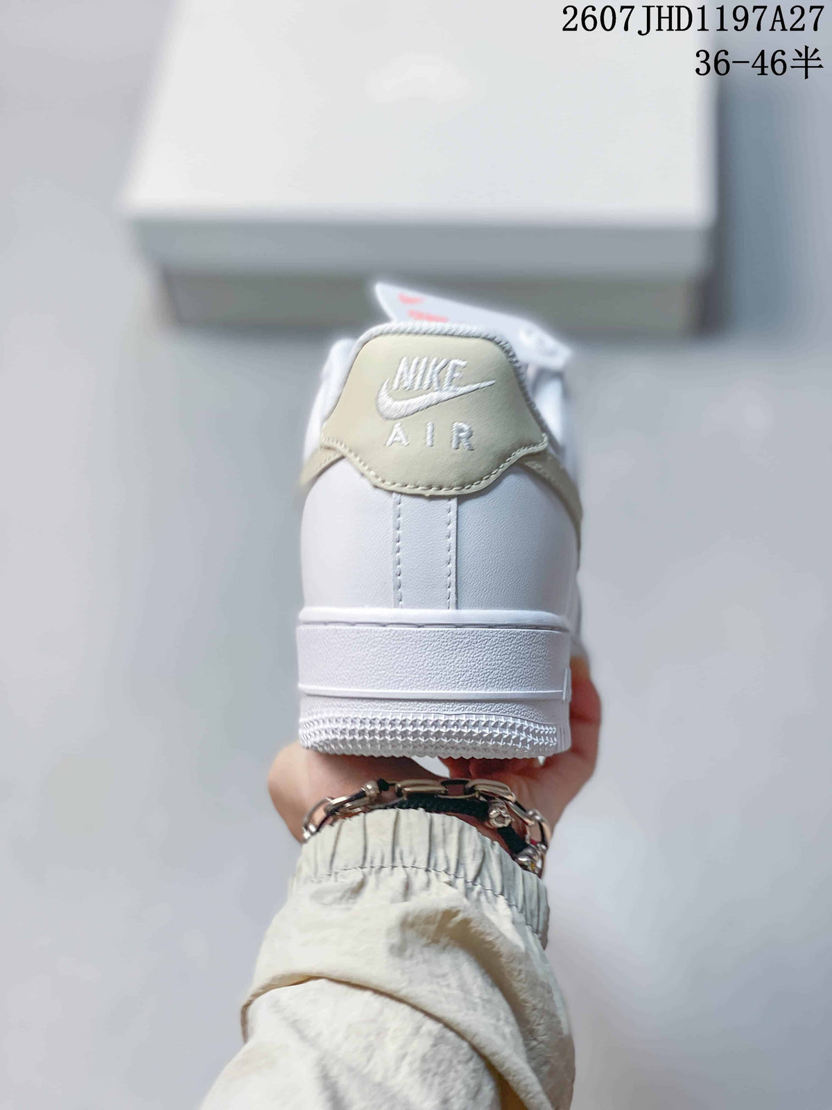 Nike Air Force 1 ’07 Low Sneakers White Beige 2607 JHD1197A27