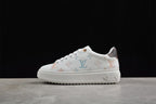 Louis Vuitton Time Out Low Top Platform Sneaker, White Multicolor