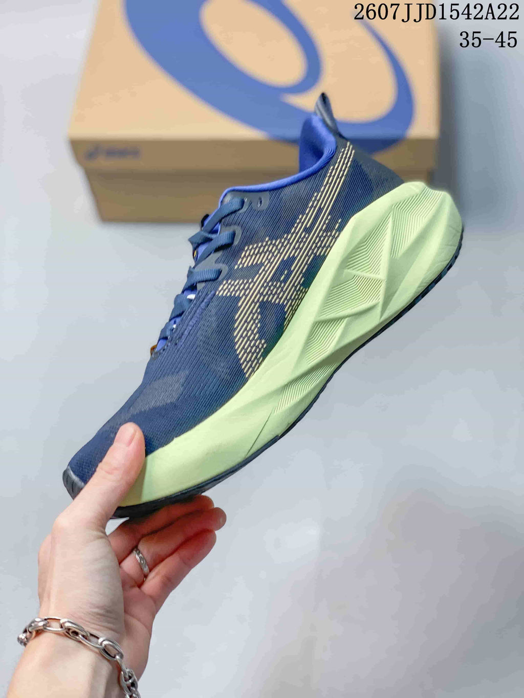 ASICS GEL-NOVABLAST 5 LE Running Shoes Navy Lime