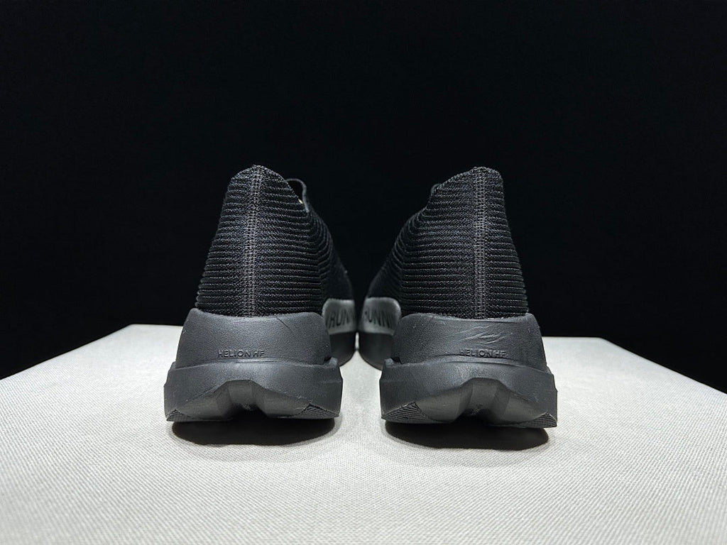 On Cloudboom Strike LS Black Silver Running Shoes