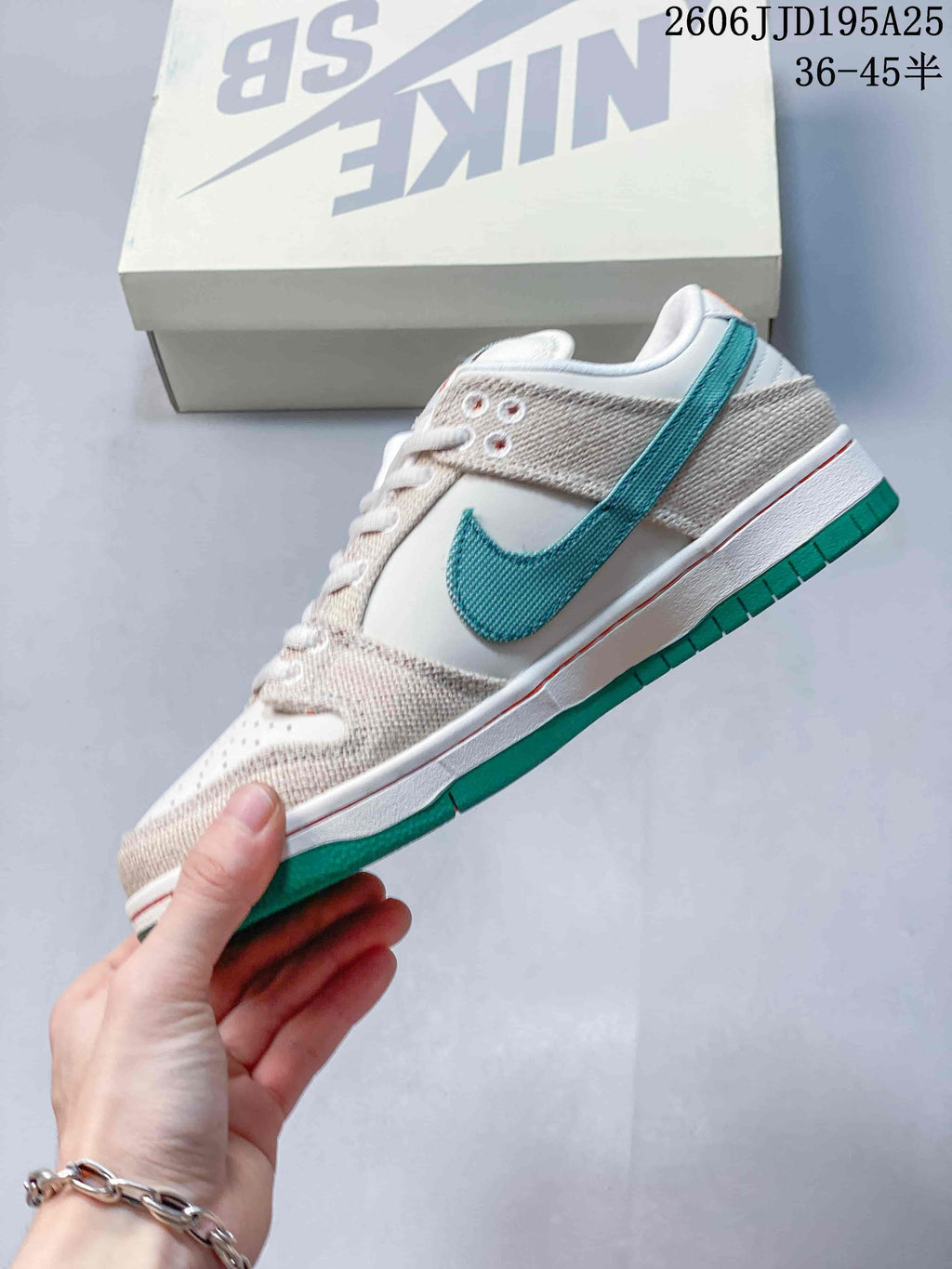Nike SB Dunk Low Jarritos White Green Orange Sneakers