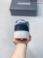 NUMERIS JXD294A24 Low-Top Sneakers Navy White