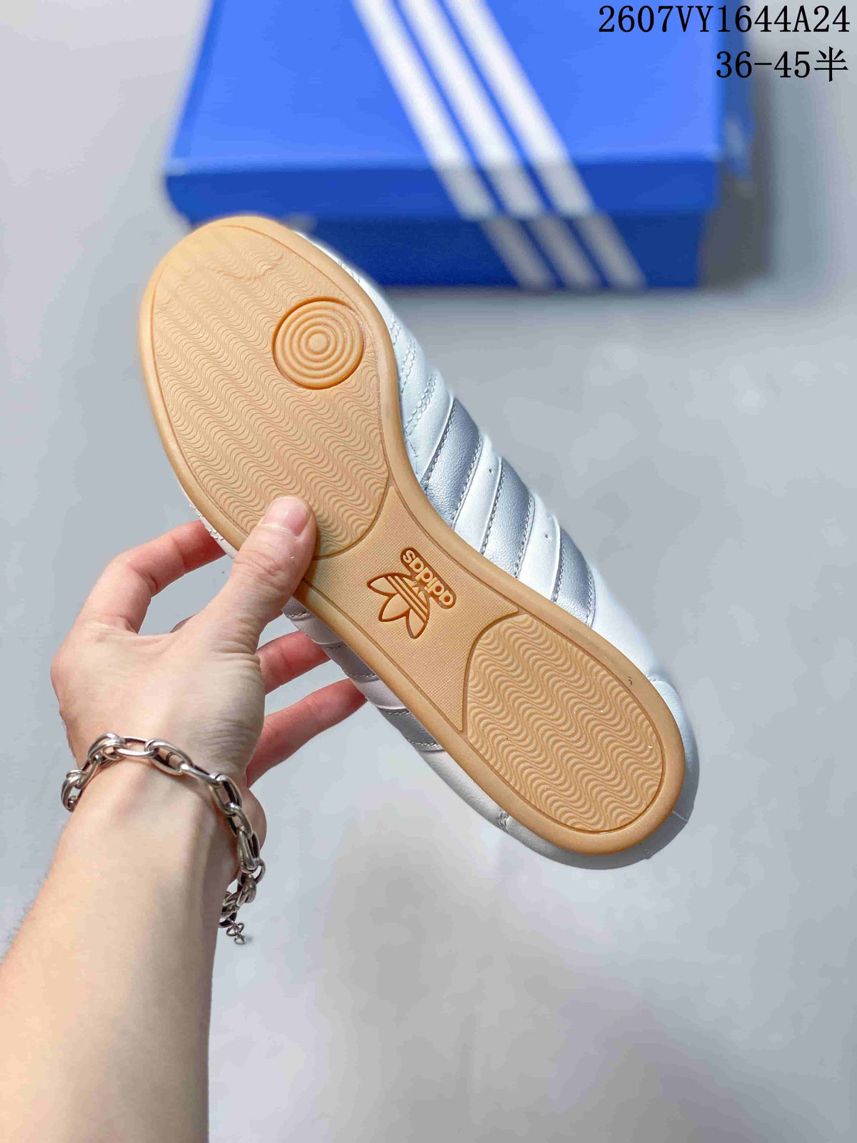 adidas Taekwondo Low-Top Sneakers White Silver