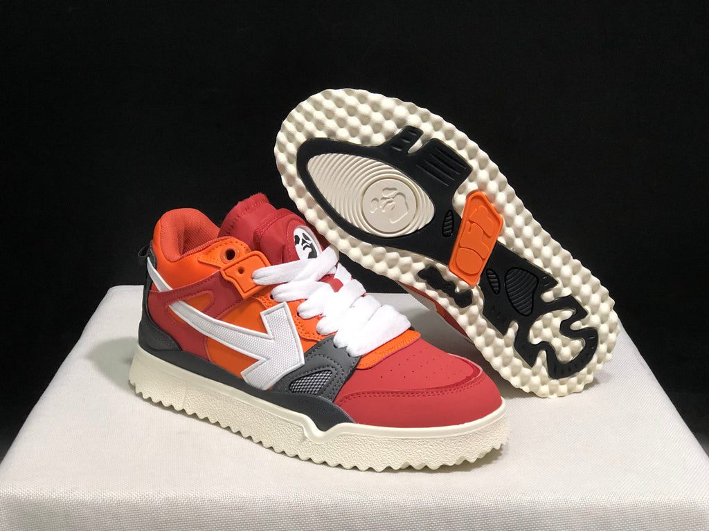 Off-White Out Of Office Sneakers White Orange