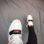 Jordan Legacy 312 Basketball Shoes White Black Red