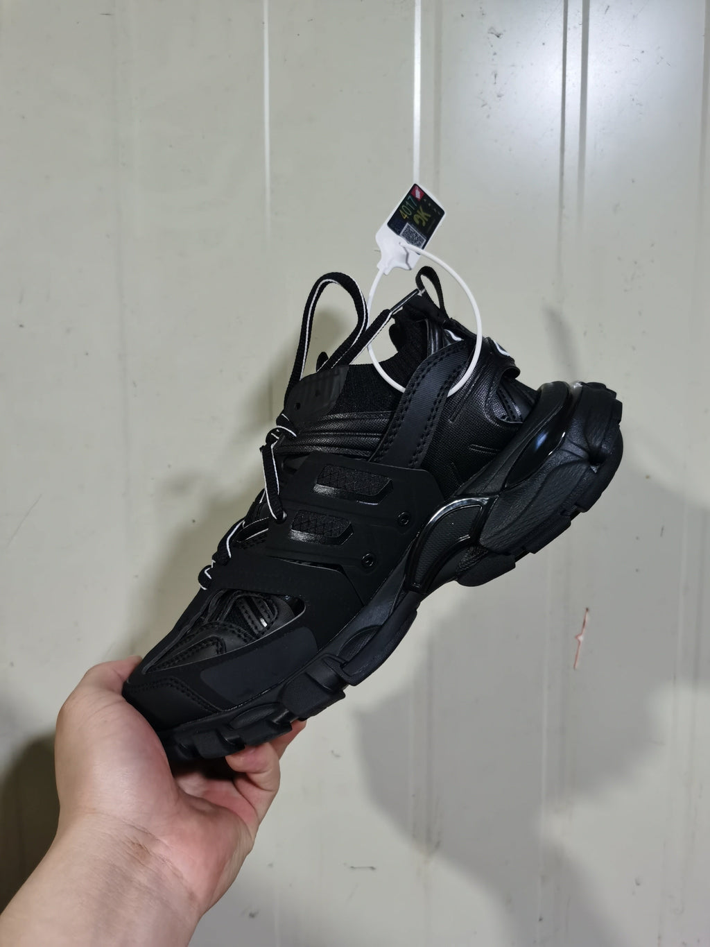 Balenciaga Track Sock Sneakers Black 736328 W3SKC 0102