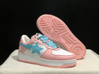 BAPE Bape Sta Low Sneakers Pink Blue